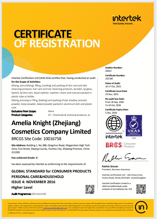 Certification